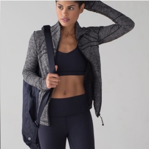 Lululemon Define Zip Up Jacket Coco Pique Black - Picture 16 of 16